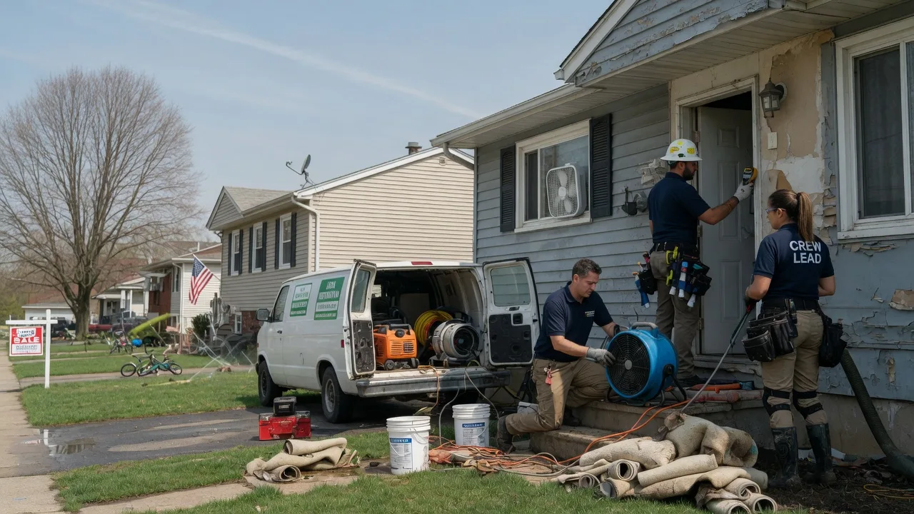 Flood Cleanup in Webster Groves, MO near me